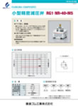 小型精密減圧弁 RG1/NR-40-M5